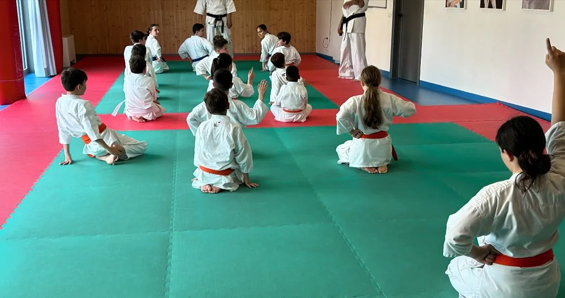 イタリアセミナー初日の少年部